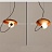 Серия подвесных светильников с белыми шарообразными плафонами на устойчивом проводе с дисковидным абажуром MARGOTT C 25 см  фото 12