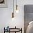 Дизайнерский деревянный подвесной светильник в скандинавском стиле SASH B фото 17