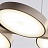 Светодиодный реечный светильник в шести цветовых решениях TAVIS LONG 6 плафонов Серый фото 17
