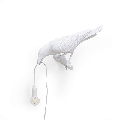 Бра Bird Lamp White Looking designed by Marcantonio Raimondi Malerba  фото 1