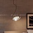Серия подвесных светильников с белыми шарообразными плафонами на устойчивом проводе с дисковидным абажуром MARGOTT фото 8