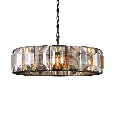 Люстра RH Harlow Crystal Round Chandelier 6 плафонов   фото 1