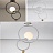 Дизайнерский светильник Zoe Suspension Venicem Suspension Lamp 2 плафон Черный фото 4