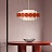 Люстра Doria Leuchten hanging lamp 40 см  Красный фото 19