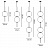 Серия подвесных светодиодных светильников со стеклянными шарообразными плафонами, собранными на латунной стойке VOKE фото 16