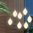 Дизайнерский подвесной светильник с каплевидным плафоном из нефритового фарфора в форме белого бутона LEA фото 18