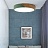 Светодиодный потолочный светильник в скандинавском стиле CLIP 50 см  Серый фото 23