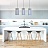 Люстра Gray Glass Pendant Lamp фото 7