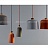 Серия подвесных светильников со скругленными цилиндрическими плафонами в коническом деревянном держателе FINA A серый фото 18