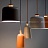 Серия подвесных светильников со скругленными цилиндрическими плафонами в коническом деревянном держателе FINA A белый фото 12