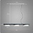 Светодиодный реечный светильник в шести цветовых решениях TAVIS LONG 6 плафонов Серый фото 6