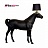 Moooi Horse Lamp Черный 190 см  Глянцевый фото 2